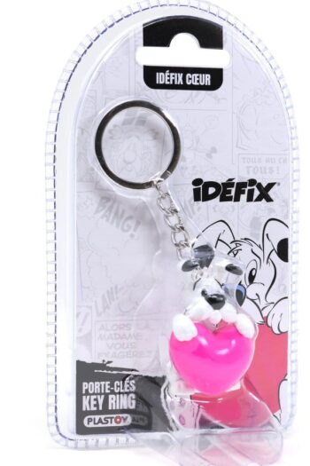 Asterix Keychain Dogmatix Pink Heart (Blister)