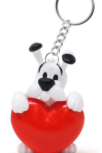 Asterix Keychain Dogmatix Red Heart