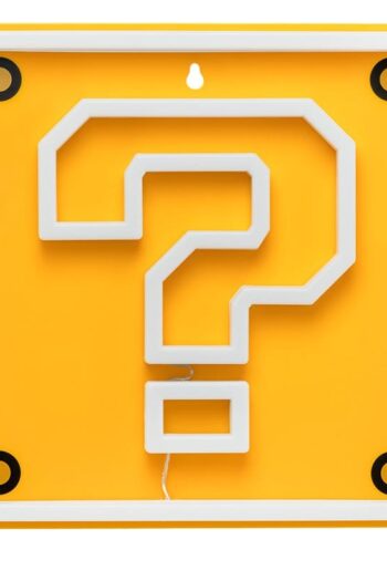 Super Mario LED Neon Wall Lamp Question Block 24 x 24 cm