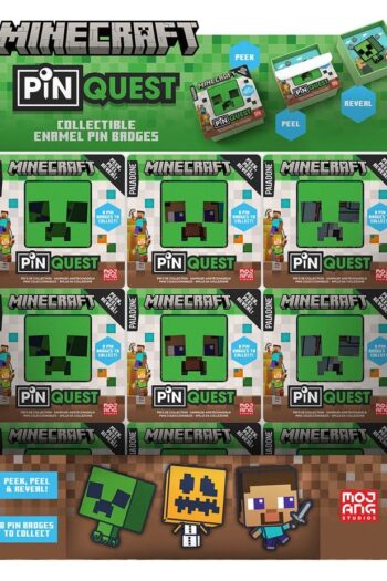 Minecraft Pin Quest Blind Box Assortment (36)