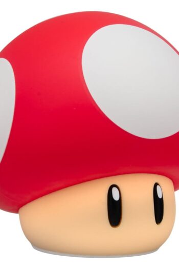 Super Mario SquishyGlo Silicon Light Super Mushroom Rechargeable 15 cm
