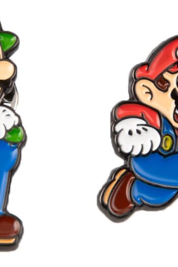 Super Mario Pin Badge 2-Pack