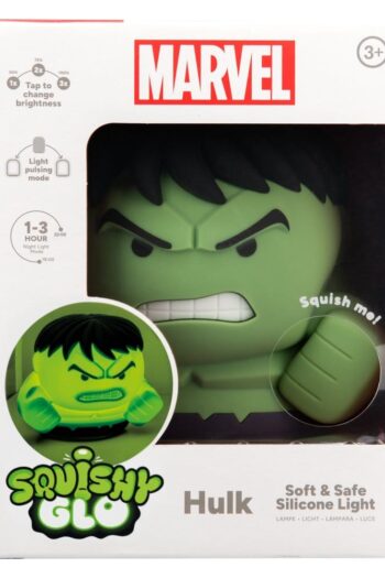 Marvel Universe SquishyGlo Silicon Light Hulk Rechargeable 15 cm