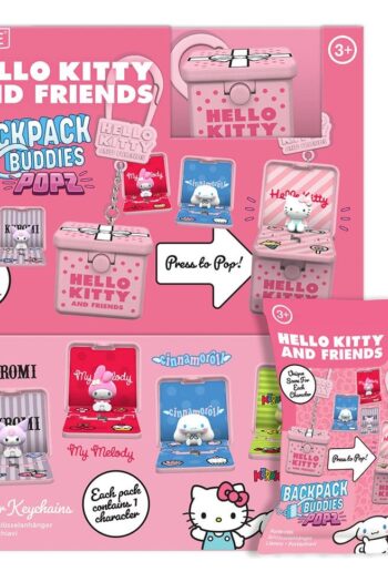 Sanrio Friends Popz Backpack Buddies Blind Box Assortment Hello Kitty (24)