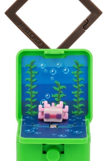 Minecraft Popz Backpack Buddies Keyrings Blind Box Assortment (24)