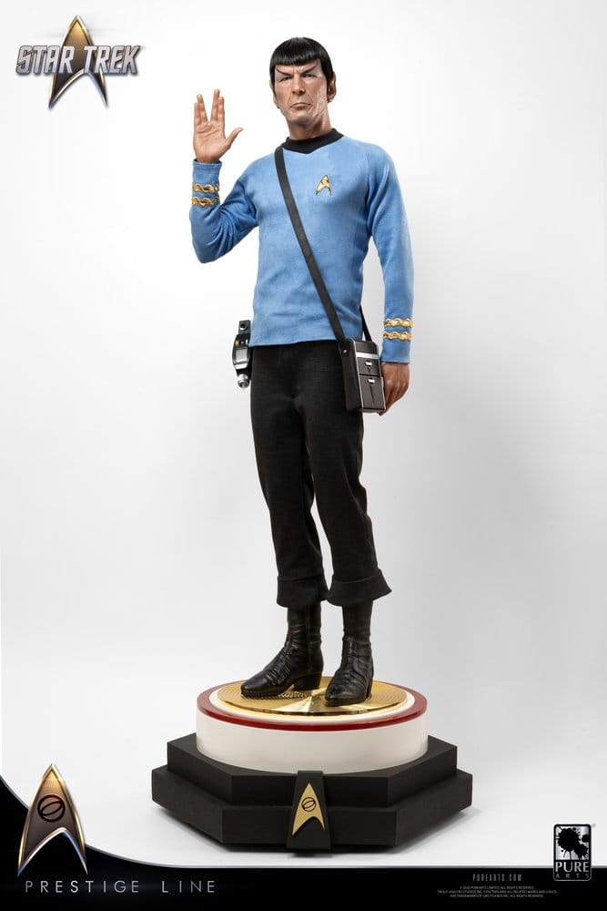x_pure001stk Star Trek Prestige Line Statue 1/2 Spock 111 cm - immagine 1