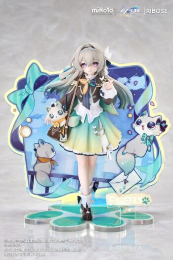 Honkai: Star Rail Rise Up+ Chibi Cat Series Mini Figure Firefly Ver. 18 cm