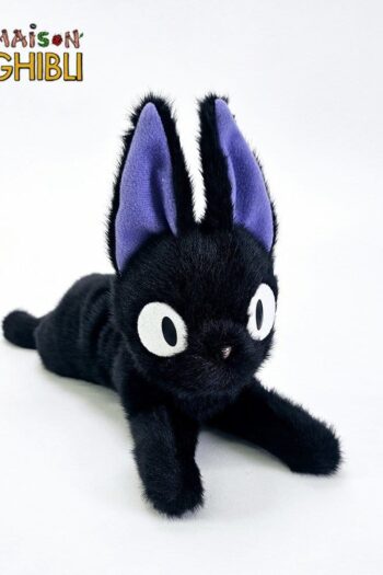 Kiki's Delivery Service Funwari Plush Figure Jiji Laying S 38 cm