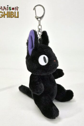Kiki's Delivery Service Nakayoshi Plush Keychain Jiji