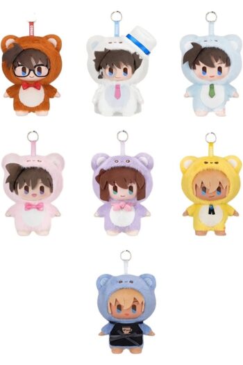 Detective Conan / Case Closed Plush Figures Bear Detective Series Blind Box 15 cm Display (6)
