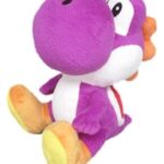 Super Mario Plush Figure Yoshi Purple 21 cm