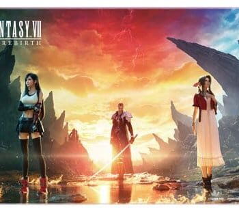 Final Fantasy VII Rebirth Playmat Key Art 61 x 34 cm
