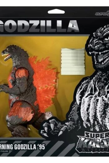 Godzilla Toho Super Kaiju Action Figure Wave 02 Burning Godzilla '95