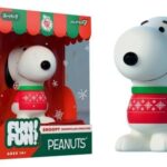 Vintage Peanuts Fun! Fun! Mini Figure Wave 03 Holiday Snoopy (Snowflake Sweater)