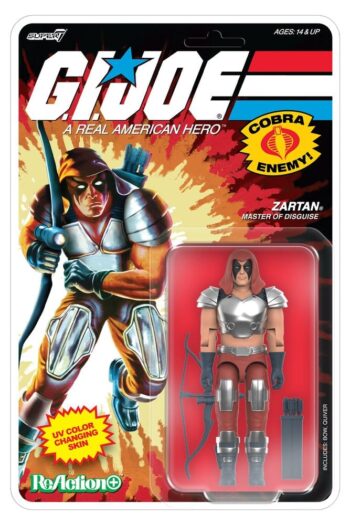 G.I. Joe (Comic) ReAction+ Action Figure Wave 09 Zartan