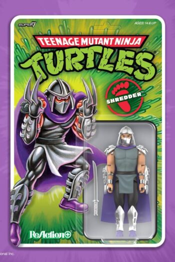 Teenage Mutant Ninja Turtles ReAction+ Action Figure Wave 01 Shredder
