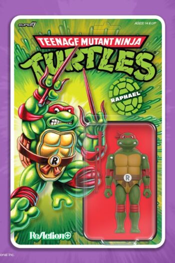 Teenage Mutant Ninja Turtles ReAction+ Action Figure Wave 01 Raphael