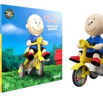 Peanuts Super Cycles Vehicle Charlie Brown (Blue w/ Yellow Trike)