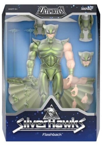 Silverhawks Ultimates Action Figure Wave 07 Flashback (Toon)