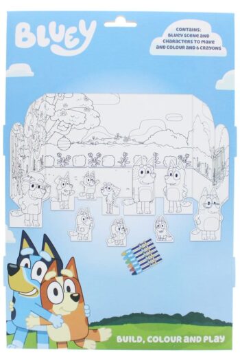 Bluey Colouring and Play World Set