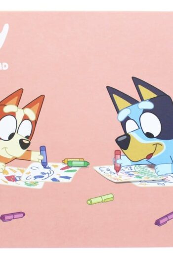 Bluey Colouring Book A4 & Sticker Set