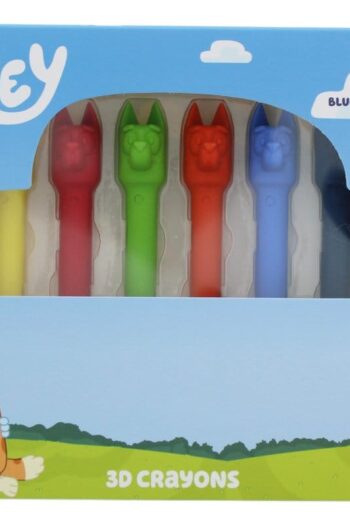Bluey Wax Crayons 6-Pack