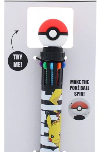 Pokémon Multi Colour Pen Spinny Pokéball