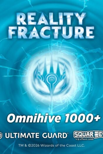 Ultimate Guard Omnihive 1000+ Xenoskin Magic: The Gathering "Reality Fracture" - Red Rare