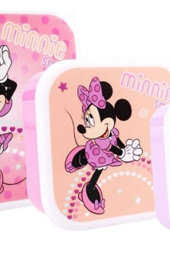 Minnie Mouse Snackbox Set Fresh Bites 12 cm