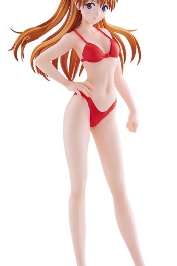 Rebuild of Evangelion Pop Up Parade Beach Queens Asuka Shikinami Langley (Bikini Style) L Size 23 cm