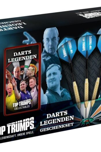 Darts Top Trumps Gift Set with Arrows *German Version*