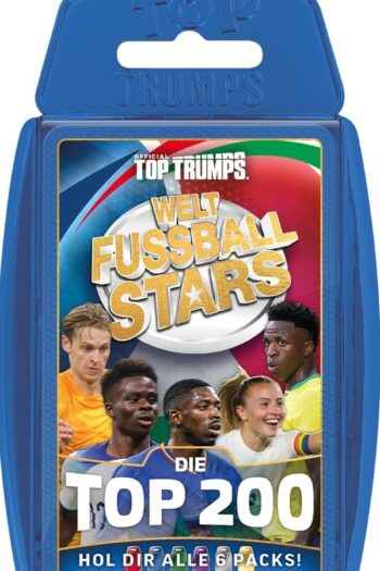 World Football Stars Card Game 200 Pack 2 *German Version*