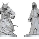 Pathfinder Battles Deep Cuts Unpainted Miniature Zyss & Aapoph Serpentfolk 13 cm