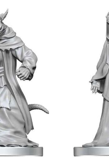 Pathfinder Battles Deep Cuts Unpainted Miniature Zyss & Aapoph Serpentfolk 13 cm