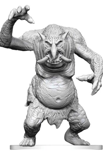 Pathfinder Battles Deep Cuts Unpainted Miniature Forest Troll 15 cm
