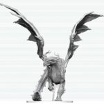 Dungeons & Dragons Nolzur's Marvelous Miniatures Unpainted Miniature Adult Spirit Dragon 24 cm