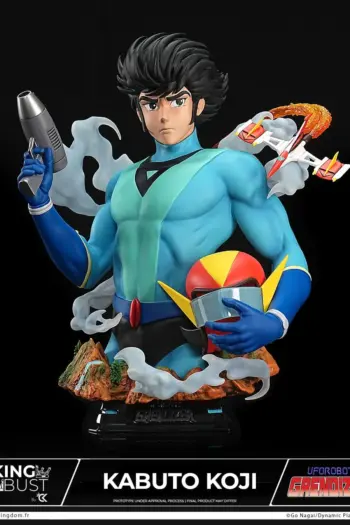 Statua / King Bust – Goldorak / Goldrake – Alcor / Kabuto – Edizione limitata by Cartoon Kingdom