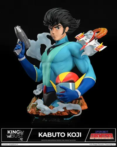 Statua / King Bust – Goldorak / Goldrake – Alcor / Kabuto – Edizione limitata by Cartoon Kingdom - immagine 2