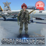 Top Gun AOA05 Aces of Aviation Wave 2 GREAT BALLS OF FIRE by Ramen Toy - immagine 4