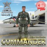 Top Gun AOA06 Aces of Aviation Wave 2 COMMANDER by Ramen Toy