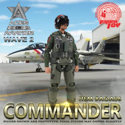 Top Gun AOA06 Aces of Aviation Wave 2 COMMANDER by Ramen Toy - immagine 3