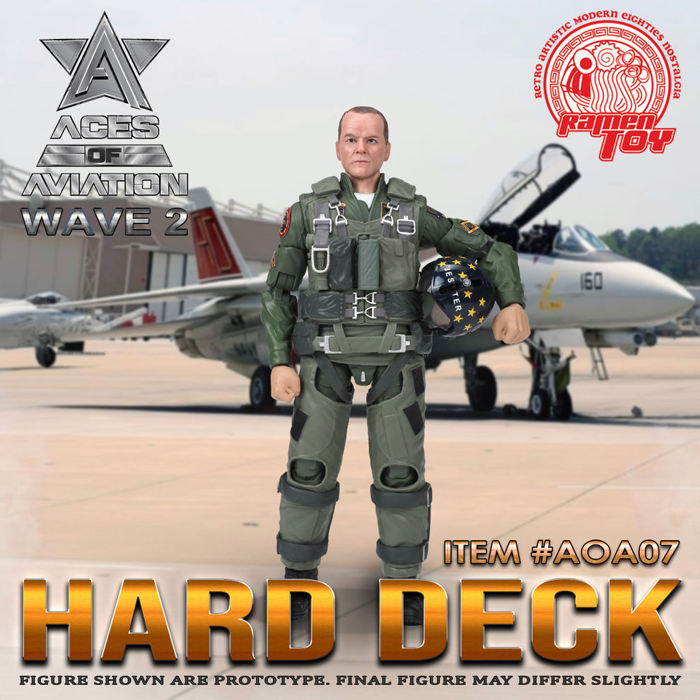 AOA07-2 Top Gun AOA07 Aces of Aviation Wave 2 HARD DECK by Ramen Toy - immagine 1