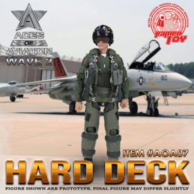 Top Gun AOA07 Aces of Aviation Wave 2 HARD DECK by Ramen Toy - immagine 3