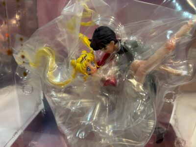 Sailor Moon FiguartsZERO Chouette PVC Statue Usagi & Tuxedo Mask Moonlight Glow - immagine 3