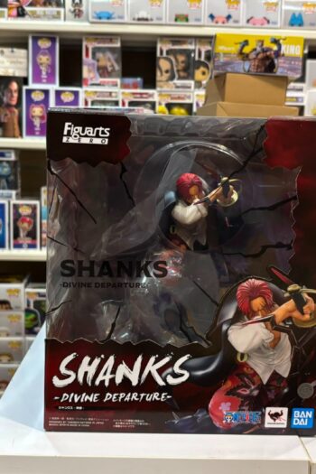 Figuarts Zero One Piece Shanks Divine Departure God Avoidance Bandai ORIGINALE