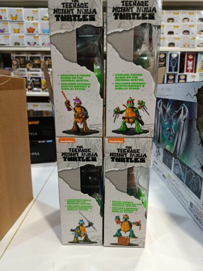 The Teenage Mutant Ninja Turtles 40th Anniversary Original Sketch SET 4 TMNT - immagine 3