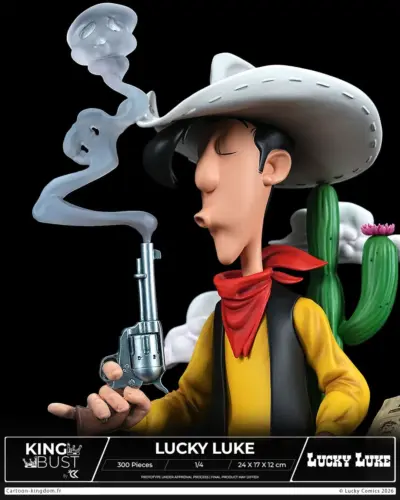 Statua / King Bust – Lucky Luke 1/4  Statue – Edizione Limitata by Cartoon Kingdom - immagine 3