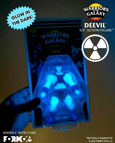 Deevil Warriors of The Galaxy Carded 5.5" Figure wave 3 Formo Toys - immagine 5