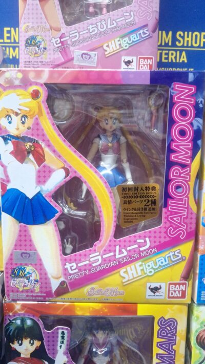 Sailor Moon Set 7 Pezzi S.h. Figuarts SH Tamashii by Bandai - immagine 17