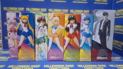 Sailor Moon Set 7 Pezzi S.h. Figuarts SH Tamashii by Bandai - immagine 2